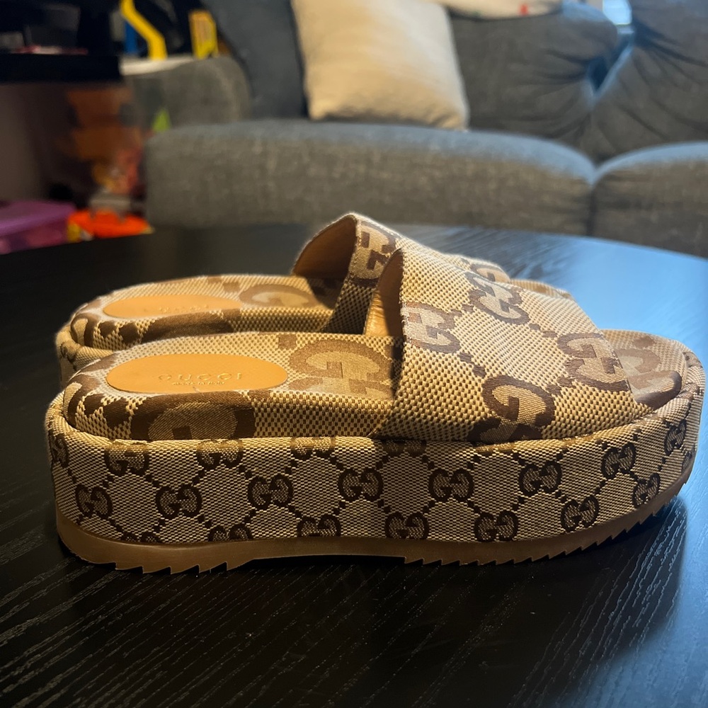 Authentic Gucci slides.